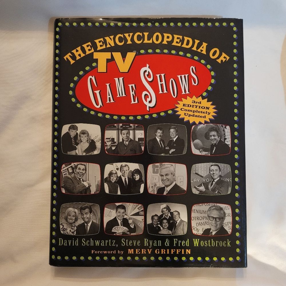 3rd Edition THE ENCYCLOPEDIA OF TV GAME SHOWS Hardcover Book